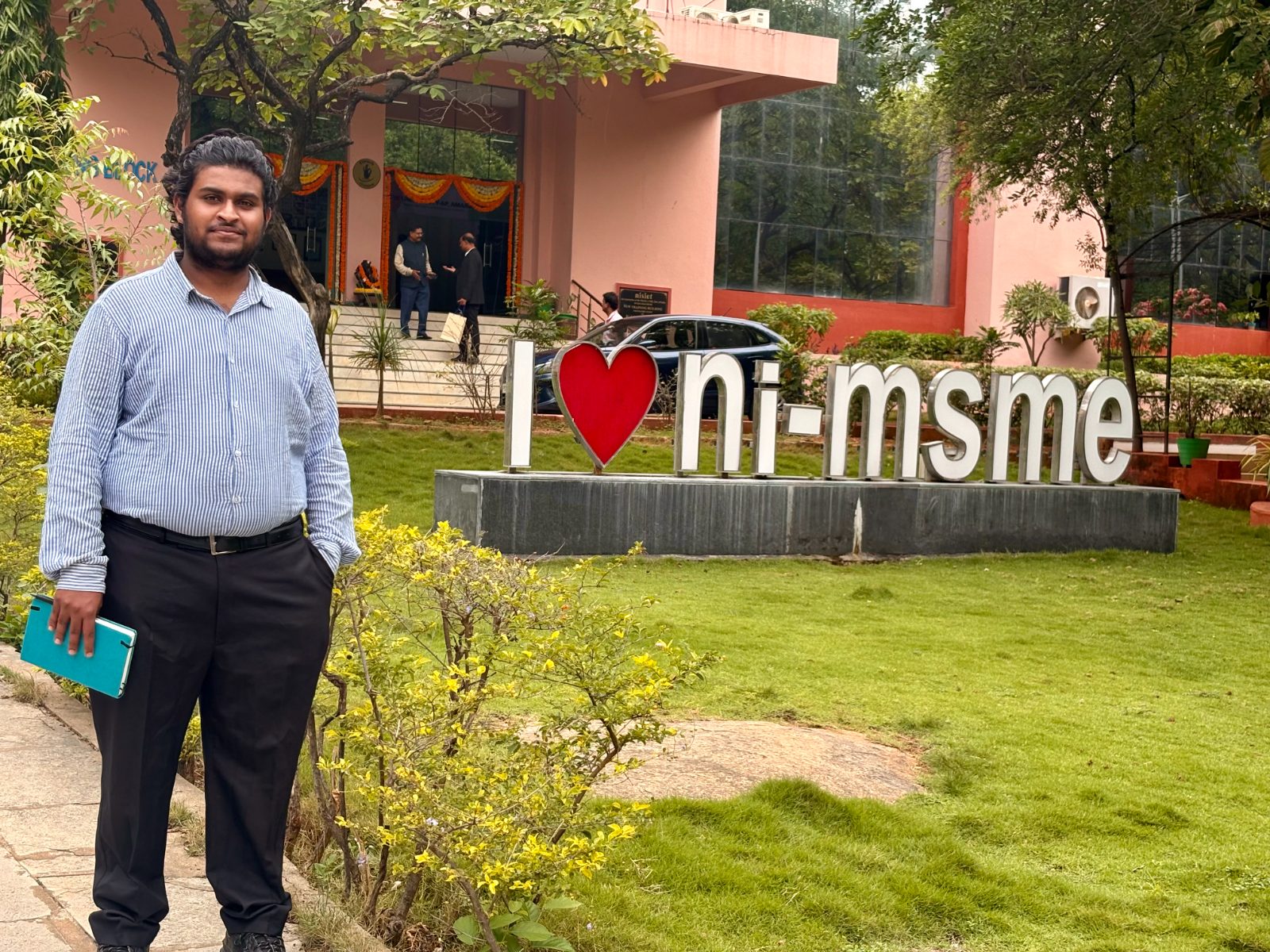 At the ni-msme campus, Hyderabad